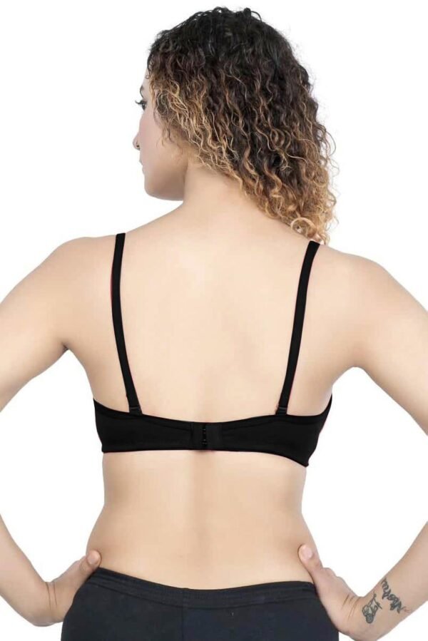LUNAIN Lady pad Women's Cotton Fabric Bra Soft botom Band for Extra Comfort