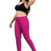 3-4.jpg LUNAIN Ankle Length Leggings for Women and Girls (Pink)