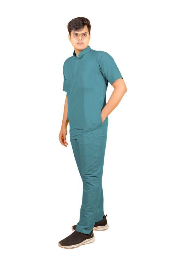3-56.jpg LUNAIN 2-Way Stretchable Scrub Suit for Men (Jelly Blue)
