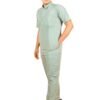 3-57.jpg LUNAIN 2-Way Stretchable Scrub Suit for Men (Pista Green)