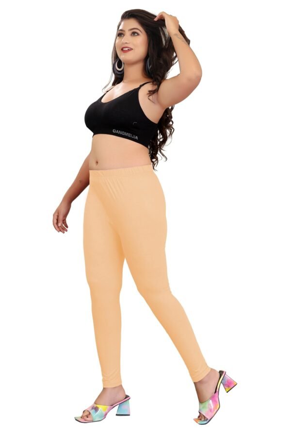 3-6.jpg LUNAIN Ankle Length Leggings for Women and Girls (Skin)
