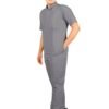LUNAIN 2-Way Stretchable Scrub Suit for Men (Gray)