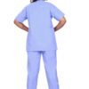 4-22.jpg LUNAIN Scrub Suits for Doctors | OT Dress | Dentists and Healthcare Professionals (Women) (Sky Blue)