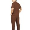 4-26.jpg LUNAIN 2-Way Stretchable Scrub Suit for Men (Brown)