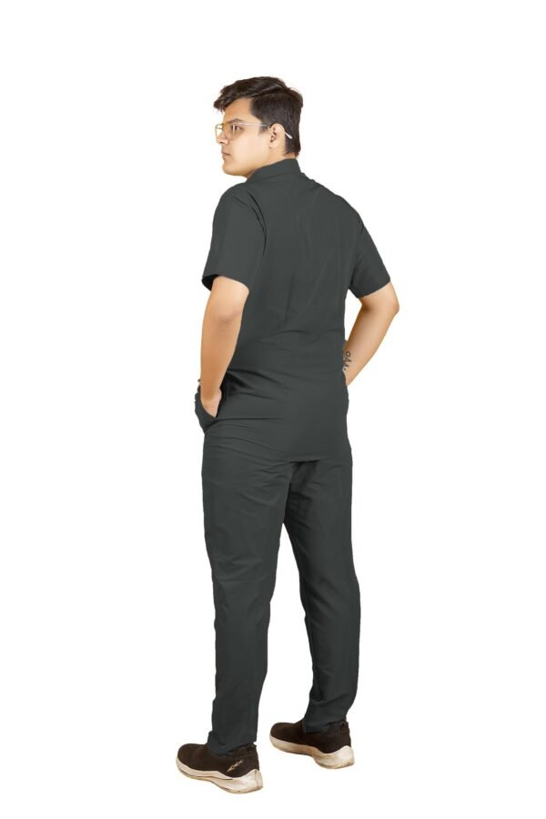 4-34.jpg LUNAIN 2-Way Stretchable Scrub Suit for Men (Space Black)