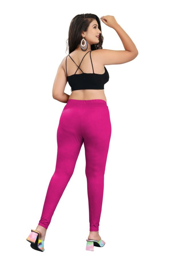 4-4.jpg LUNAIN Ankle Length Leggings for Women and Girls (Pink)