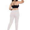 LUNAIN Ankle Length Leggings for Women and Girls (White)