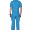 5-1.jpg LUNAIN Scrub Suits for Doctors | OT Dress | Dentists and Healthcare Professionals (Men) (Dark Sky Blue)