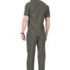 5-2.jpg LUNAIN Scrub Suits for Doctors | OT Dress | Dentists and Healthcare Professionals (Men) (Gray)