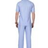 5-6.jpg LUNAIN Scrub Suits for Doctors | OT Dress | Dentists and Healthcare Professionals (Men) (Sky Blue)