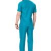 5-7.jpg LUNAIN Scrub Suits for Doctors | OT Dress | Dentists and Healthcare Professionals (Men) (Teal)