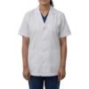 W-labcoat-half-white-1 LUNAIN Half Sleeves Lab Coat for Women (White)