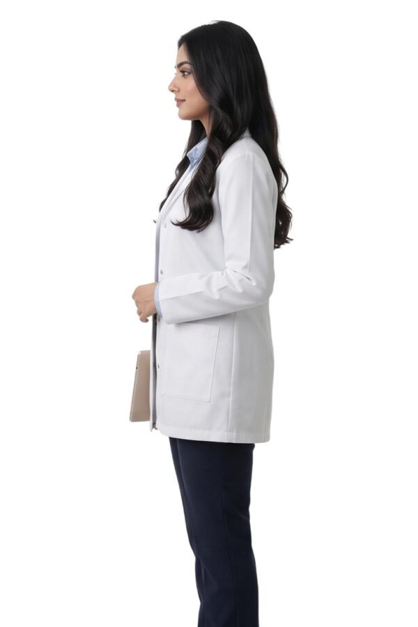 labcoat-full-white-2 LUNAIN Full Sleeves Lab Coat for Women (White)
