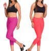 pink-peach.jpg LUNAIN Capris Combo for Women/Girls